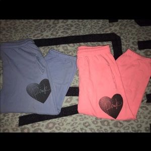 Victoria’s Secret PINK Campus Crop Sweatpants XS
